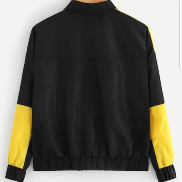 MULTICOLOR NYLON ZIP UP JACKET - Picture 2 of 4